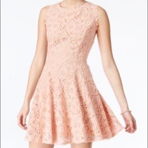 NWT Pink Lace Dress
